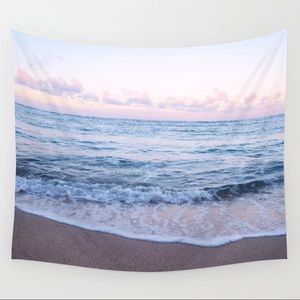 Society6 ocean tapestry